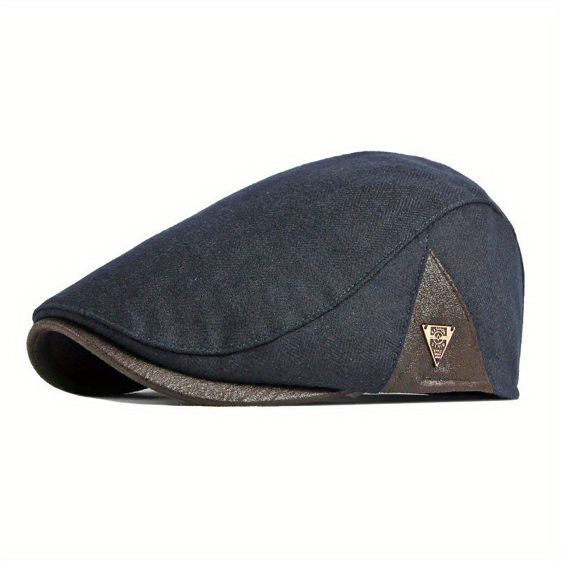 Tapani™ | Kalanruotokuvioinen flat cap vintage-asenteella