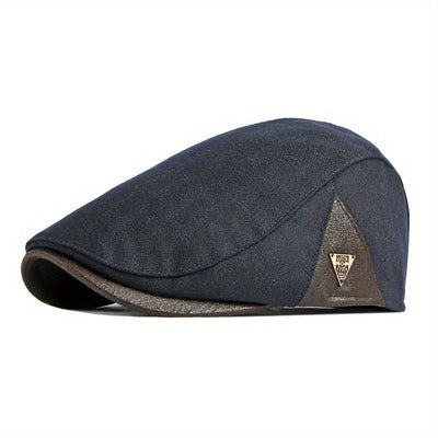Tapani™ | Kalanruotokuvioinen flat cap vintage-asenteella