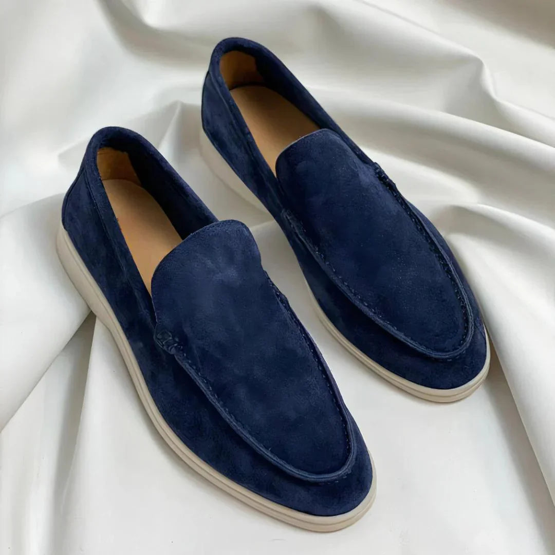 Mikko™ | Tyylikkäät mokkanahkaiset loafers miehille