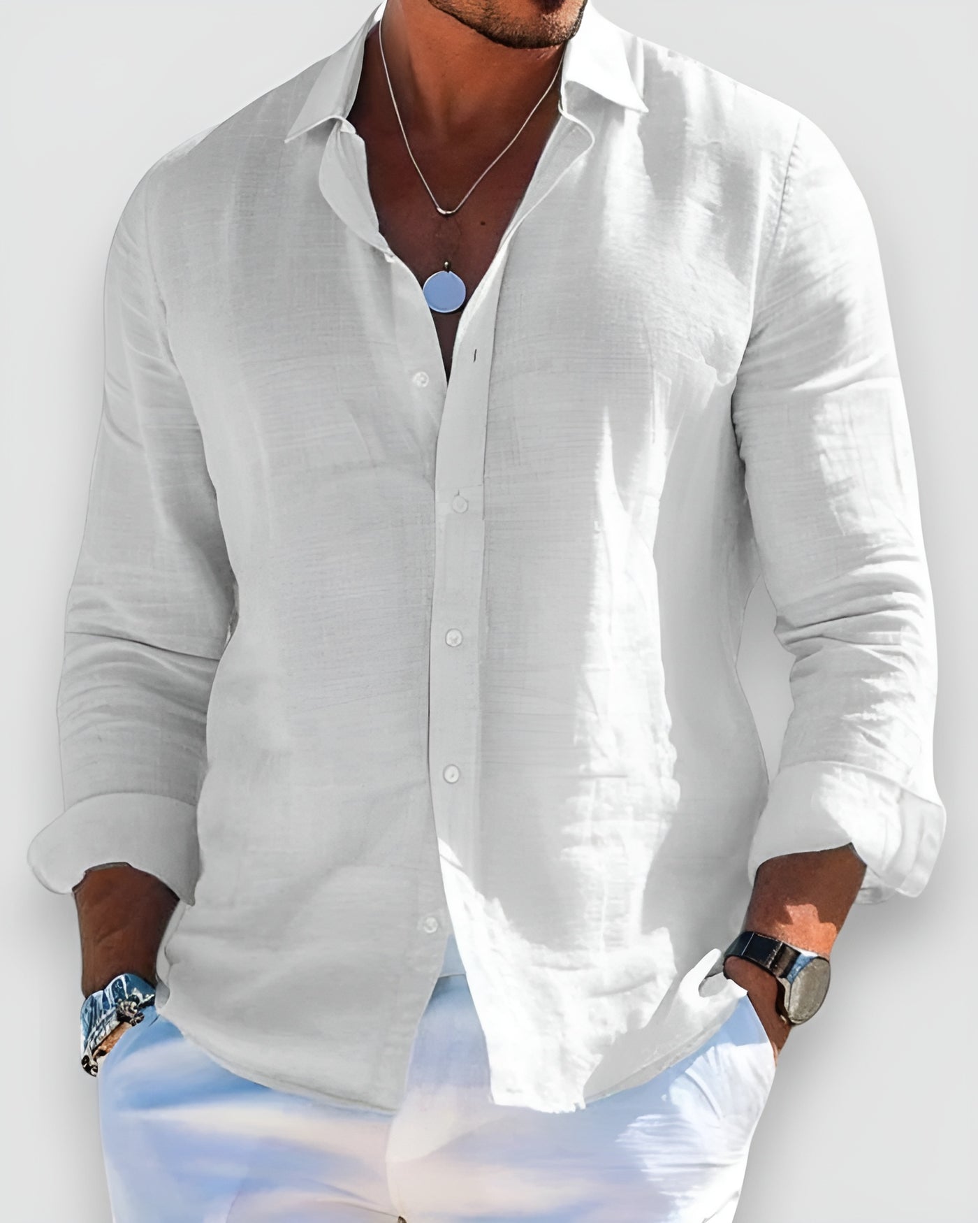 Eliel™ | Rento Pellavapaita Miehelle