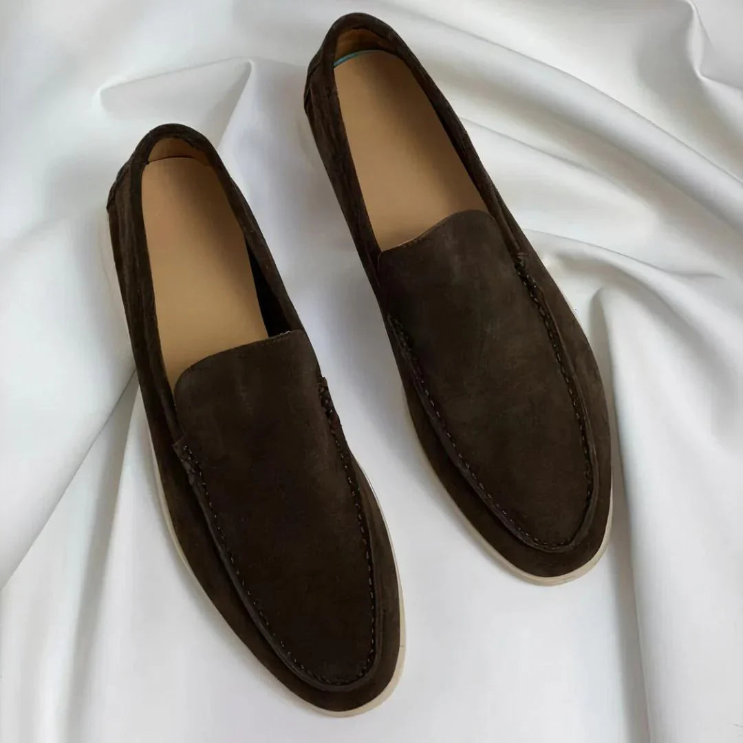 Mikko™ | Tyylikkäät mokkanahkaiset loafers miehille