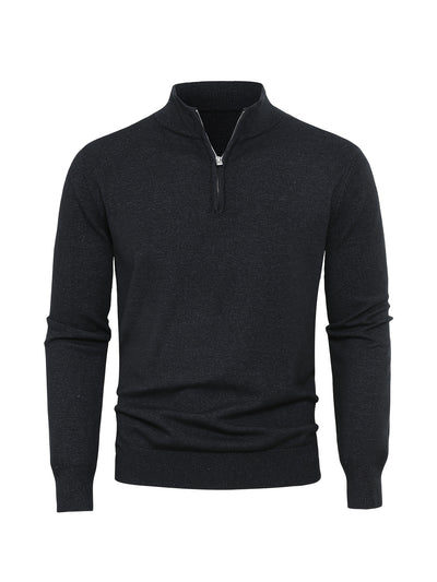 Veeti™ | Lämmin neulepaita vetoketjulla