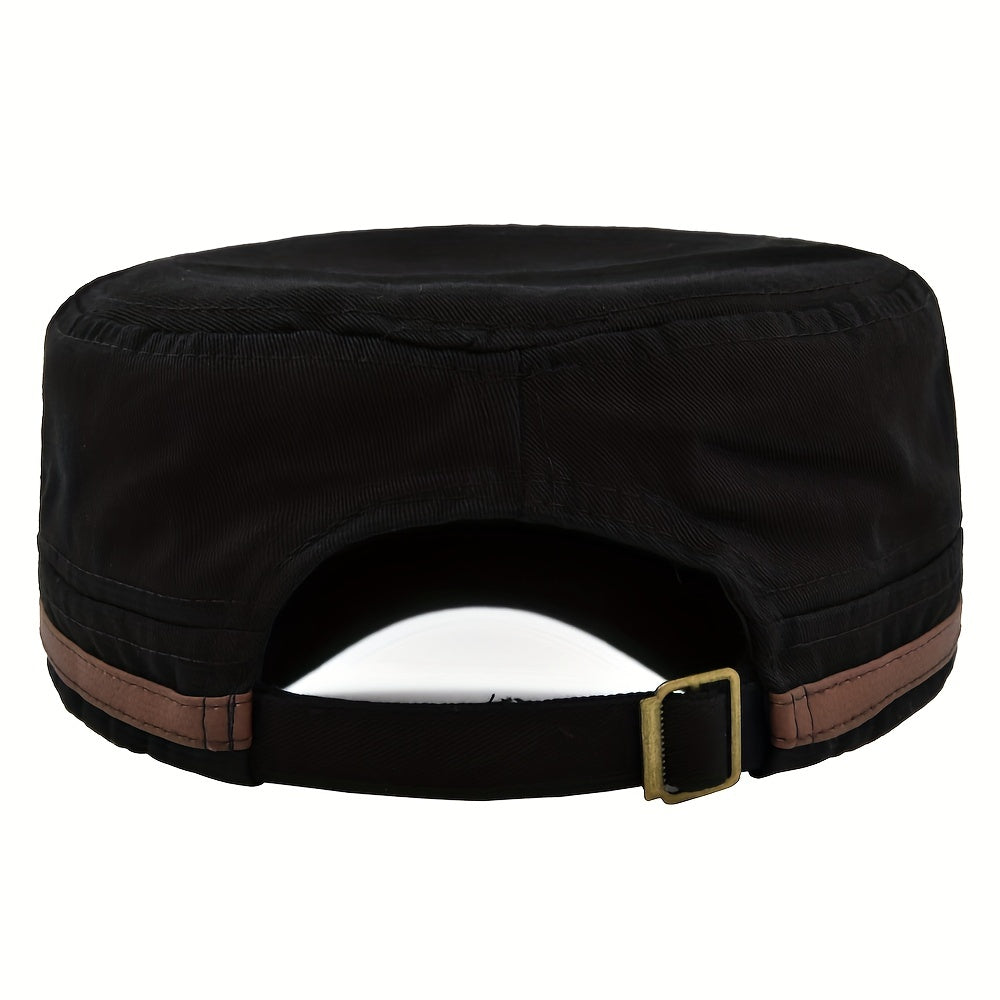 Arto™ | Vintage flat top -hattu aidolla nahalla