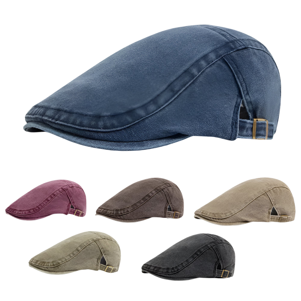 Jouko™ | Ajattoman tyylikäs flatcap miehille