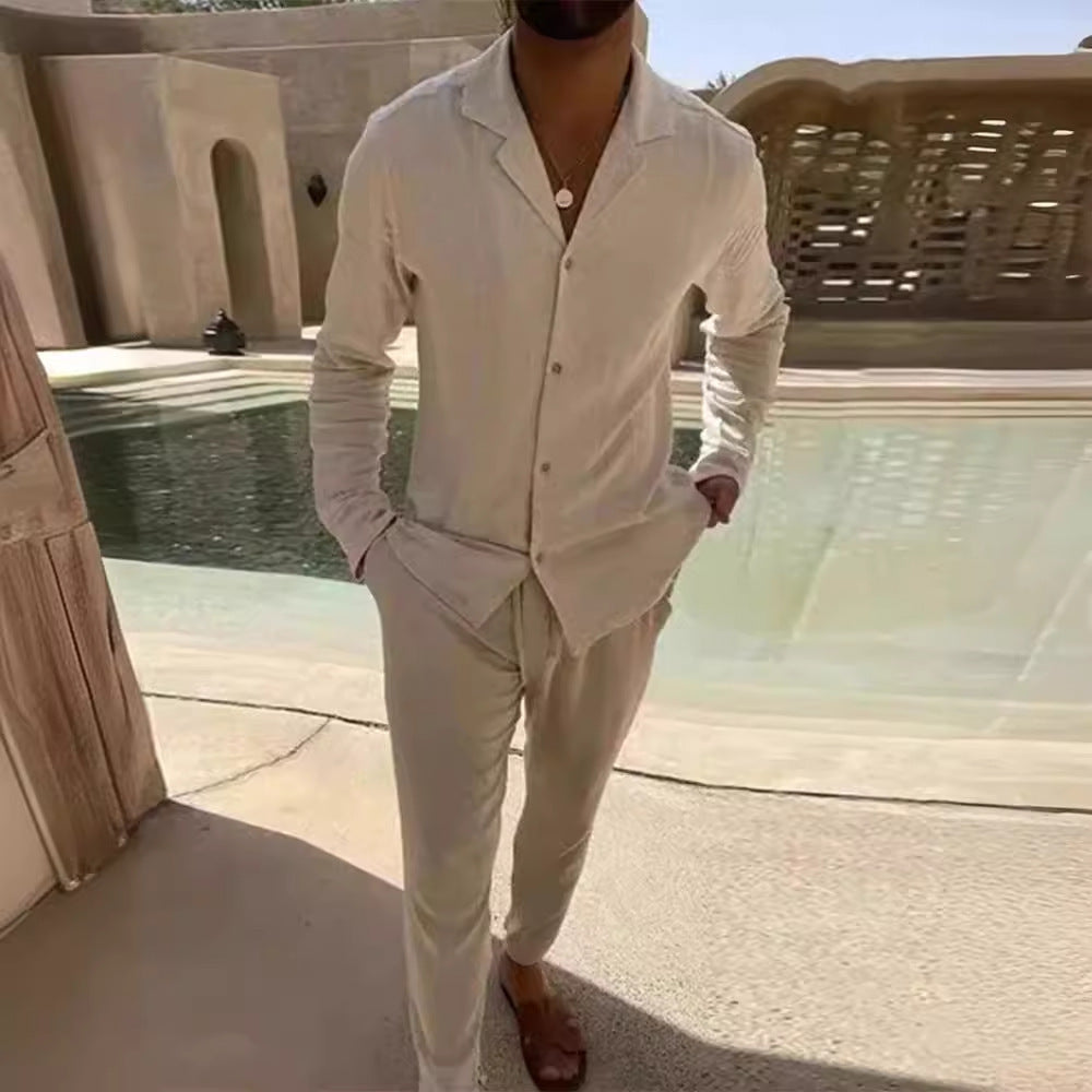 Niko™ | Kevyt ja Tyylikäs Pellavasetti