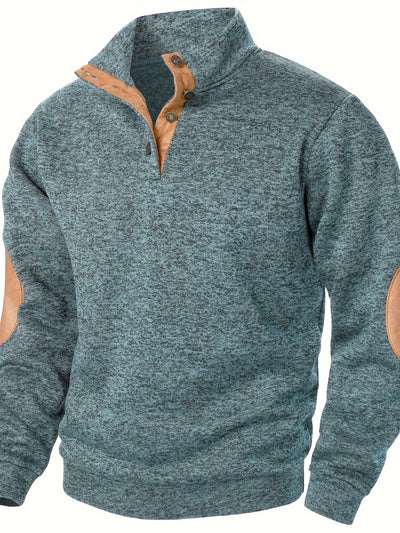 Leo™ | Lämmin ja Tyylikäs Pitkähihainen Huppari Miehille